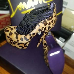 London Trash Ceres Platform Pump - Leopard
